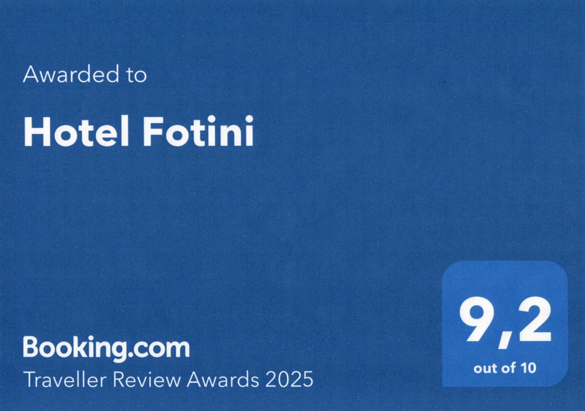 Hotel Fotini Камена-Вурла Экстерьер фото